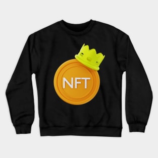 3D Nft King Crewneck Sweatshirt